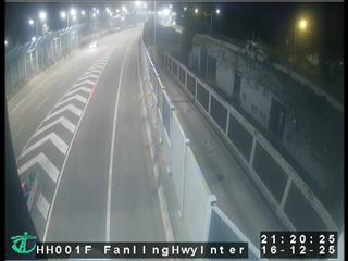 香園圍公路近粉嶺公路交滙處