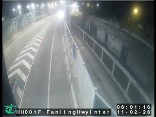 香園圍公路近粉嶺公路交滙處