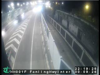 香園圍公路近粉嶺公路交滙處