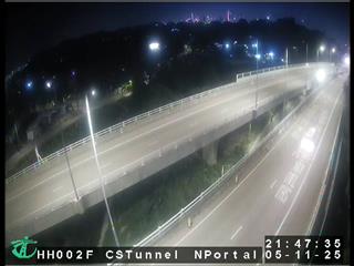 香園圍公路近長山隧道北出入口