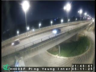 香園圍公路近坪洋交滙處