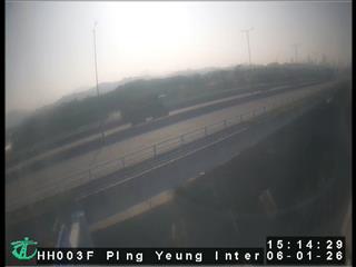 香園圍公路近坪洋交滙處