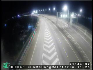 香園圍公路近蓮麻坑路交滙處