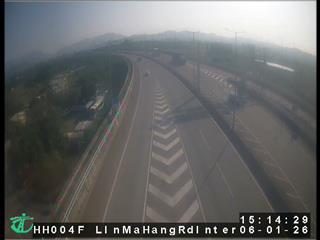 香園圍公路近蓮麻坑路交滙處