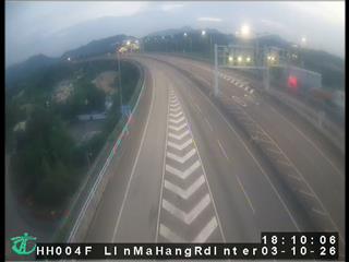 香園圍公路近蓮麻坑路交滙處