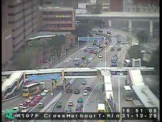 海底隧道九龍入口