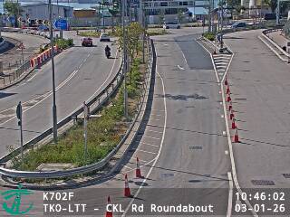 將藍隧道茶果嶺道迴旋處