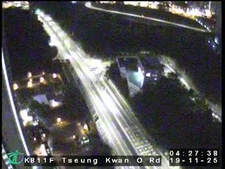 將軍澳道近翠屏南邨