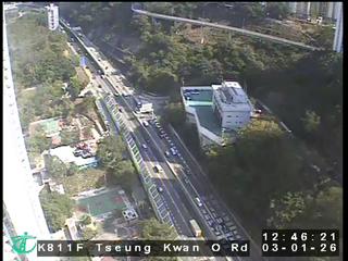 將軍澳道近翠屏南邨