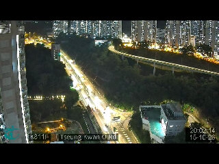 將軍澳道近翠屏南邨