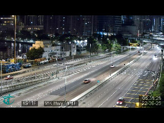 西九龍公路油麻地北交匯處