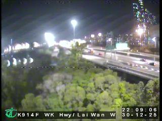 西九龍公路近荔灣交匯處