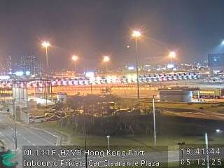 港珠澳大橋香港口岸入境客車通關廣場