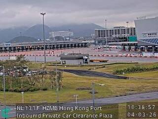 港珠澳大橋香港口岸入境客車通關廣場