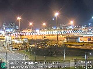 港珠澳大橋香港口岸入境客車通關廣場