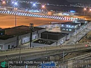 港珠澳大橋香港口岸出境客車通關廣場