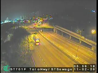 吐露港公路近沙田污水處理廠