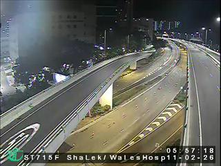 沙瀝公路近威爾斯親王醫院