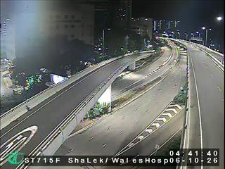 沙瀝公路近威爾斯親王醫院