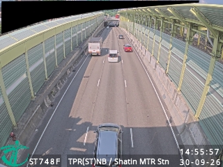 大埔公路(沙田段)北行近沙田港鐵站