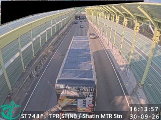 大埔公路(沙田段)北行近沙田港鐵站