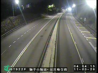 獅子山隧道公路近紅梅谷路