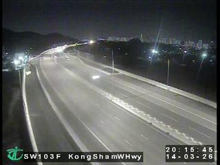 港深西部公路近青磚圍