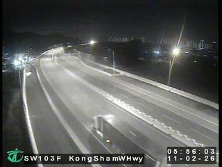 港深西部公路近青磚圍