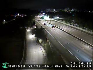 元朗公路近洪天路