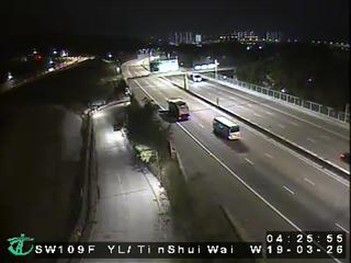 元朗公路近洪天路