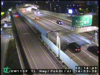 元朗公路近博愛交匯處