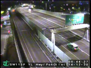 元朗公路近博愛交匯處