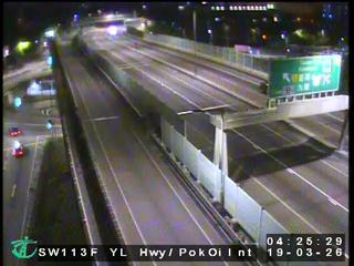 元朗公路近博愛交匯處