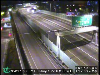 元朗公路近博愛交匯處