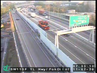 元朗公路近博愛交匯處