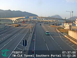 屯門-赤鱲角隧道南面入口