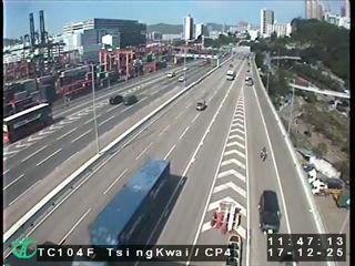 青葵公路近四號貨櫃碼頭