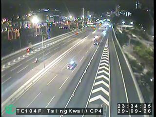 青葵公路近四號貨櫃碼頭