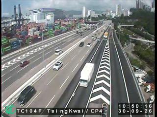 青葵公路近四號貨櫃碼頭