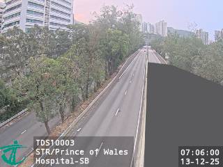 沙田路近威爾斯親王醫院 - 南行