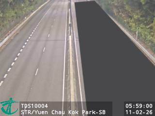 沙田路近圓洲角公園 - 南行