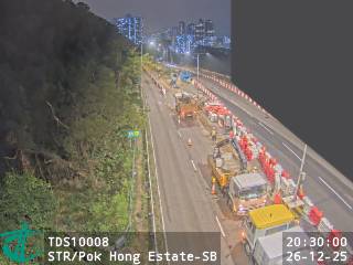 沙田路近博康邨 - 南行