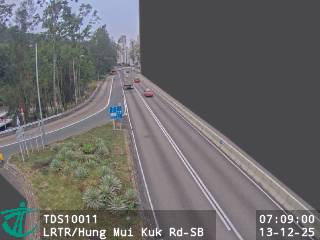 獅子山隧道公路近紅梅谷路 - 南行