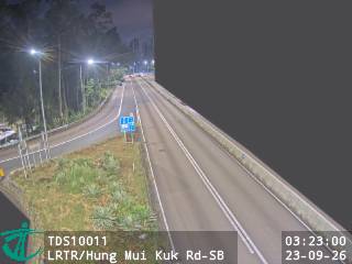 獅子山隧道公路近紅梅谷路 - 南行