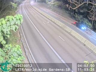 獅子山隧道公路近世界花園 - 南行