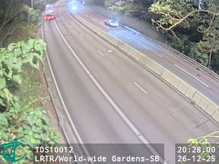 獅子山隧道公路近世界花園 - 南行