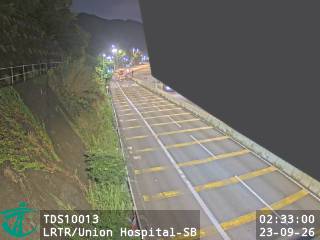 獅子山隧道公路近仁安醫院 - 南行