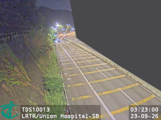 獅子山隧道公路近仁安醫院 - 南行