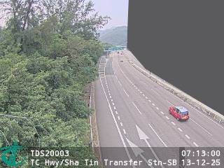 大老山公路近沙田廢物轉運站 - 南行