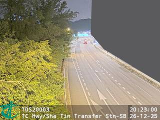 大老山公路近沙田廢物轉運站 - 南行